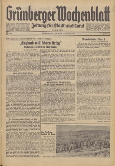 Grünberger Wochenblatt: Zeitung für Stadt und Land, No. 248. (23. Oktober 1935)