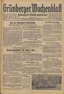 Grünberger Wochenblatt: Zeitung für Stadt und Land, No. 295. (18. Dezember 1935)