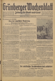 Grünberger Wochenblatt: Zeitung für Stadt und Land, No. 297. (20. Dezember 1935)