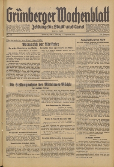 Grünberger Wochenblatt: Zeitung für Stadt und Land, No. 299. (23. Dezember 1935)