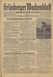 Gr&uuml;nberger Wochenblatt: Zeitung f&uuml;r Stadt und Land, No.302. (28./29. Dezember 1935)
