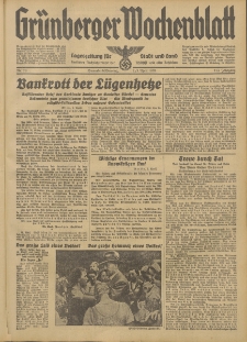 Grünberger Wochenblatt: Tageszeitung für Stadt und Land, No. 78. (2./3. April 1938)