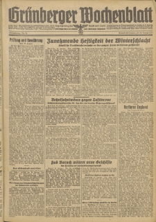 Grünberger Wochenblatt: Zeitung für Stadt und Land, No. 24. (29./30. Januar 1944)