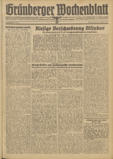 Grünberger Wochenblatt: Zeitung für Stadt und Land, No. 29. (4. Februar 1944)
