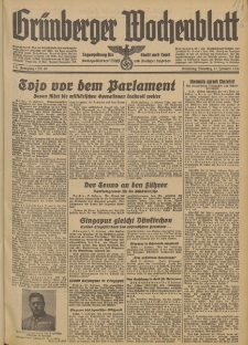 Grünberger Wochenblatt: Tageszeitung für Stadt und Land, No. 40. (17. Februar 1942)