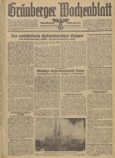 Grünberger Wochenblatt: Tageszeitung für Stadt und Land, No. 76. (31. März 1942)