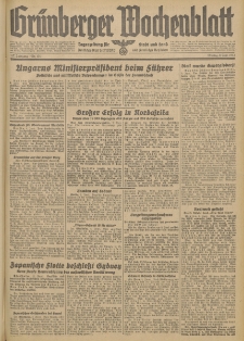 Grünberger Wochenblatt: Tageszeitung für Stadt und Land, No. 131. (8. Juni 1942)