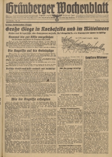Grünberger Wochenblatt: Tageszeitung für Stadt und Land, No. 138. (16. Juni 1942)