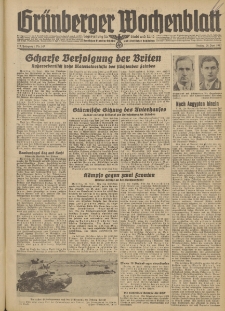 Grünberger Wochenblatt: Tageszeitung für Stadt und Land, No. 147. (26. Juni 1942)
