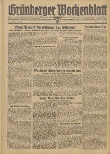 Grünberger Wochenblatt: Tageszeitung für Stadt und Land, No. 156. (7. Juli 1942)