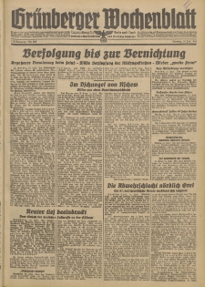 Grünberger Wochenblatt: Tageszeitung für Stadt und Land, No. 162. (14. Juli 1942)