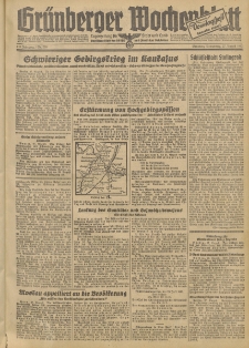Grünberger Wochenblatt: Tageszeitung für Stadt und Land, No. 200. (27. August 1942)