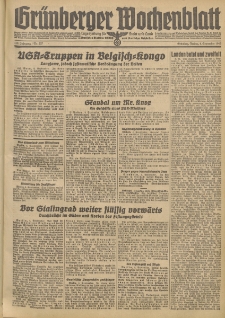 Grünberger Wochenblatt: Tageszeitung für Stadt und Land, No. 207. (4. September 1942)