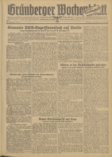 Grünberger Wochenblatt: Zeitung für Stadt und Land, No. 58. (9. März 1944)