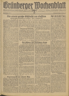 Grünberger Wochenblatt: Zeitung für Stadt und Land, No. 67. (20. März 1944)