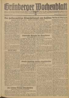 Grünberger Wochenblatt: Zeitung für Stadt und Land, No. 69. (22. März 1944)