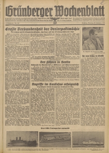 Grünberger Wochenblatt: Tageszeitung für Stadt und Land, No. 228. (29. September 1942)