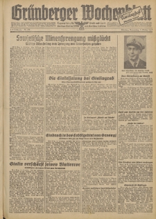Grünberger Wochenblatt: Tageszeitung für Stadt und Land, No. 236. (8. Oktober 1942)