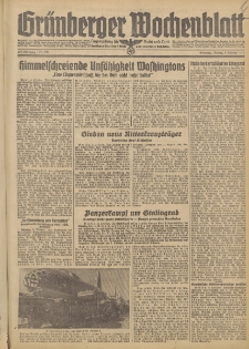 Grünberger Wochenblatt: Tageszeitung für Stadt und Land, No. 237. (9. Oktober 1942)