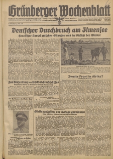 Grünberger Wochenblatt: Tageszeitung für Stadt und Land, No. 238. (10./11. Oktober 1942)