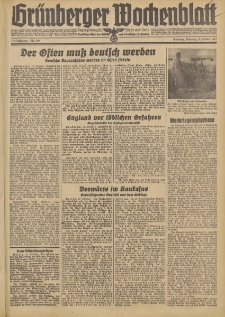 Grünberger Wochenblatt: Tageszeitung für Stadt und Land, No. 240. (13. Oktober 1942)
