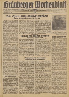 Grünberger Wochenblatt: Tageszeitung für Stadt und Land, No. 240. (13. Oktober 1942)
