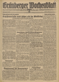 Grünberger Wochenblatt: Tageszeitung für Stadt und Land, No. 247. (21. Oktober 1942)