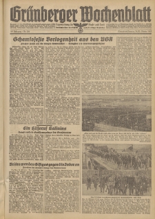 Grünberger Wochenblatt: Tageszeitung für Stadt und Land, No. 250. (24./25. Oktober 1942)