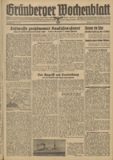 Grünberger Wochenblatt: Tageszeitung für Stadt und Land, No. 259. (4. November 1942)