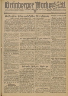 Grünberger Wochenblatt: Tageszeitung für Stadt und Land, No. 278. (26. November 1942)