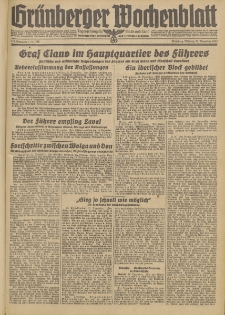 Grünberger Wochenblatt: Tageszeitung für Stadt und Land, No. 299. (21. Dezember 1942)