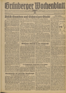 Grünberger Wochenblatt: Zeitung für Stadt und Land, No. 79. (3. April 1944)