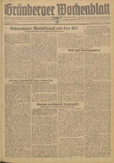 Grünberger Wochenblatt: Zeitung für Stadt und Land, No. 87. (14. April 1944)