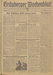 Grünberger Wochenblatt: Zeitung für Stadt und Land, No. 89. (17. April 1944)