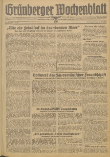 Grünberger Wochenblatt: Zeitung für Stadt und Land, No. 95. (24. April 1944)