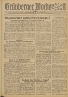 Grünberger Wochenblatt: Zeitung für Stadt und Land, No. 103 (4. Mai 1944)