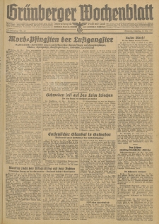 Grünberger Wochenblatt: Zeitung für Stadt und Land, No. 124 (30. Mai 1944)