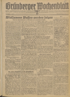 Grünberger Wochenblatt: Zeitung für Stadt und Land, No. 147 (26. Juni 1944)