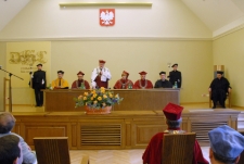 Uroczystość wręczenia tytułu doktora honoris causa Uniwersytetu Zielonogórskiego profesorowi Janowi Węglarzowi (fot. 10)