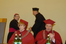 Uroczystość wręczenia tytułu doktora honoris causa Uniwersytetu Zielonogórskiego profesorowi Janowi Węglarzowi (fot. 42)