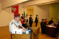 Uroczystość wręczenia tytułu doktora honoris causa Uniwersytetu Zielonogórskiego profesorowi Owenowi Gingerichowi (fot. 38)