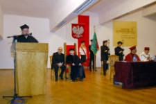 Uroczystość wręczenia tytułu doktora honoris causa Uniwersytetu Zielonogórskiego profesorowi Owenowi Gingerichowi (fot. 45)