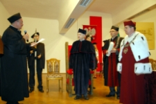 Uroczystość wręczenia tytułu doktora honoris causa Uniwersytetu Zielonogórskiego profesorowi Owenowi Gingerichowi (fot. 52)