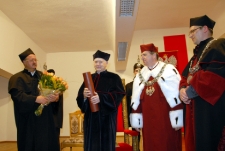 Uroczystość wręczenia tytułu doktora honoris causa Uniwersytetu Zielonogórskiego profesorowi Owenowi Gingerichowi (fot. 60)