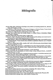 Interpretacja danych jakościowych: metody analizy rozmowy, tekstu i interakcji - bibliografia