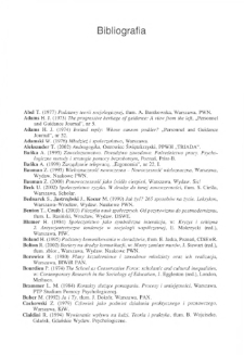 O teorii i praktyce poradnictwa: odmiany poradoznawczego dyskursu: podręcznik akademicki - bibliografia