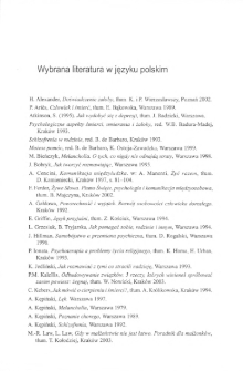 Jak pomagać dobrą radą: poradnik - wybrana literatura w języku polskim