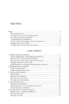 Jak pomagać dobrą radą: poradnik - spis treści