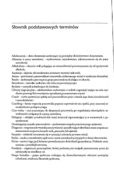 Kultura pracy profesjonalisty - słownik podstawowych terminów