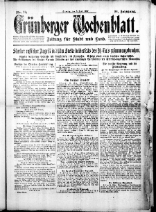Grünberger Wochenblatt: Zeitung für Stadt und Land, No. 78. ( 3. April 1917 )